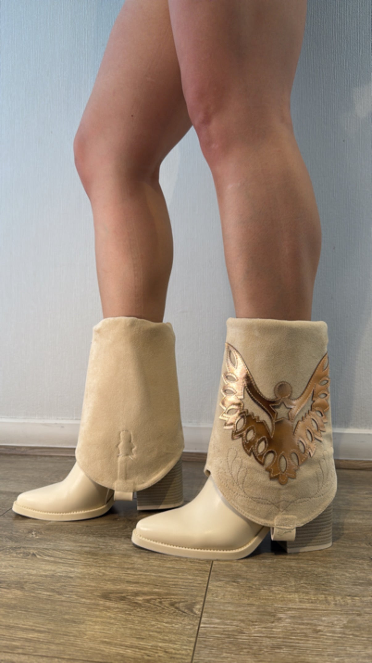 Botas Tais Beige