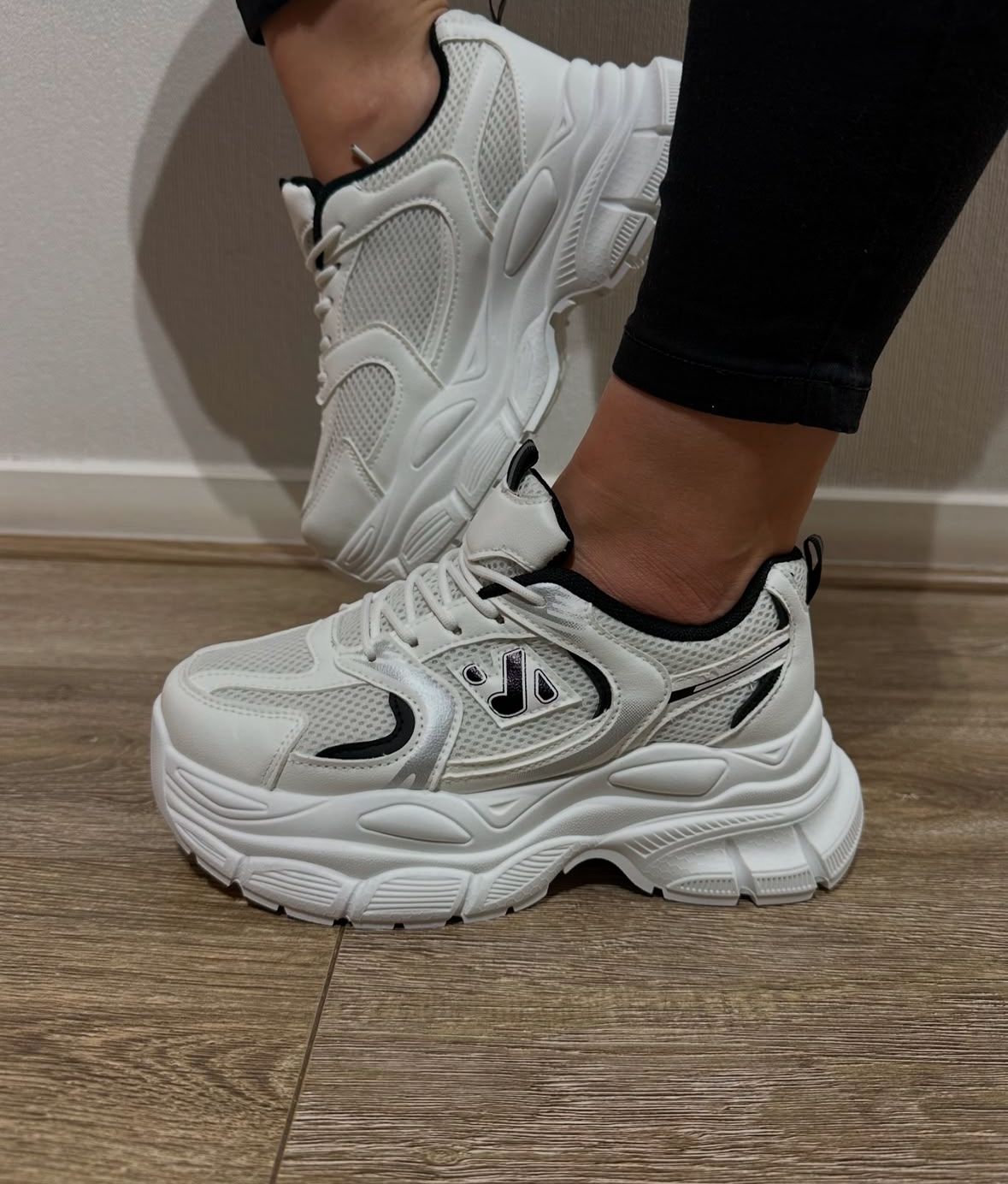 Zapa plataforma - Beige