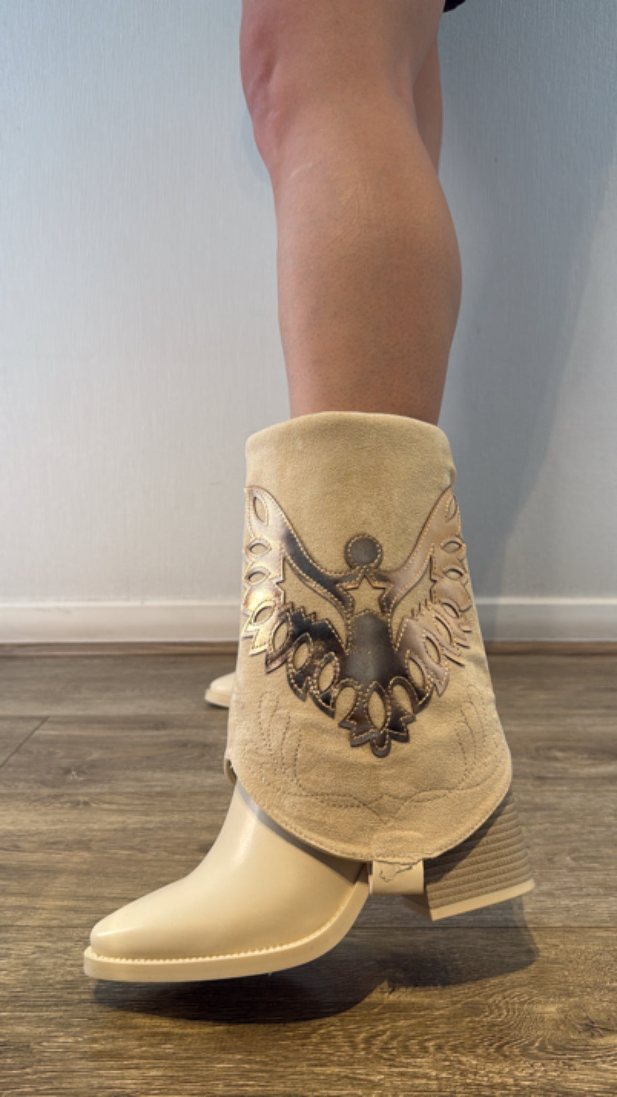 Botas Tais Beige
